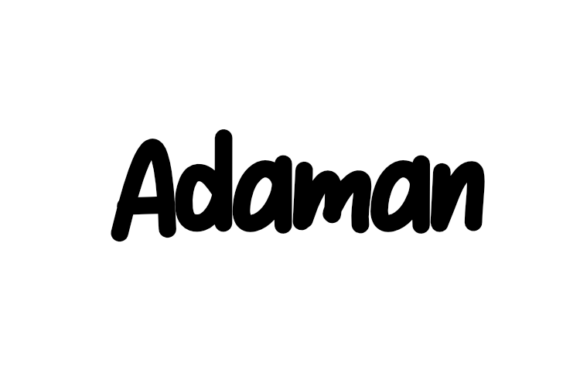 Adaman: The Premium Display Font for Creative Product Designers