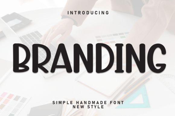 Branding Font for Modern Craft and Business Design