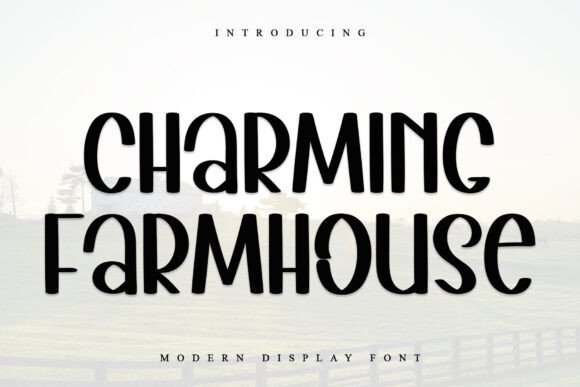 Charming Farmhouse Typeface Review for Brand Designers