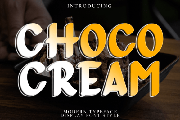 Choco Cream: The Warm Display Font for Handmade Creators