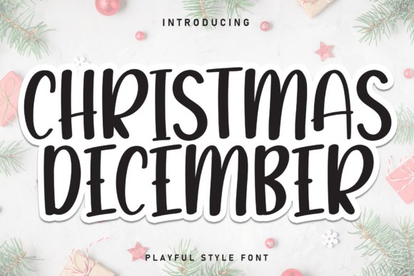 Christmas Desember: The Handwritten Display Font for Seasonal Creations