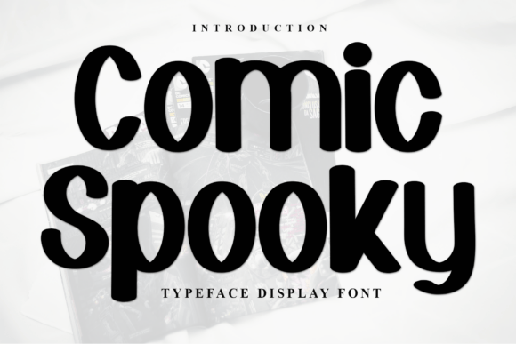 Comic Spooky: A Bold Display Font for Playful Branding