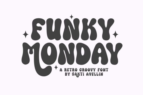 Funky Monday: The Ultimate Retro-Modern Display Font