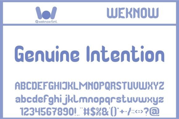 Genuine Intention: A Premium Display Typeface for Editorial Design