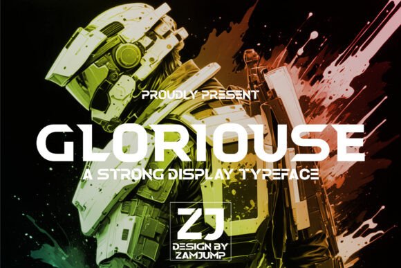 Gloriouse Font Review for Bold Brand Identity