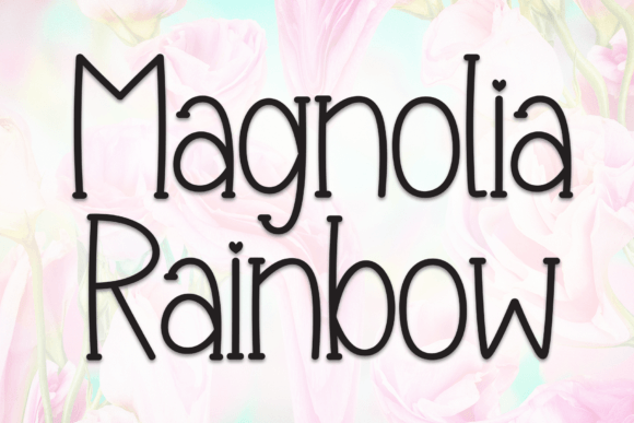 Magnolia Rainbow Typeface: A Maker’s Review for Colorful Branding