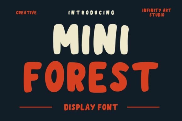 Mini Forest: A Bold Display Typeface for Editorial Impact