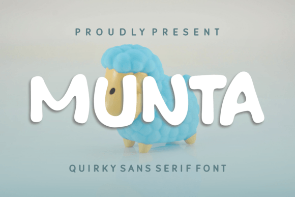 Munta: A Quirky Sans-Serif Font for Modern Brand Identity