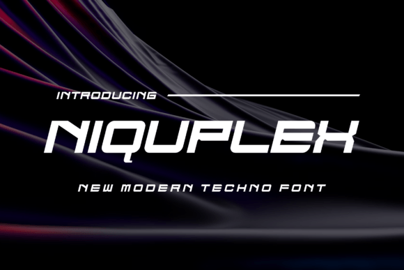 Niquplex: A Bold Modern Display Font for Real Branding
