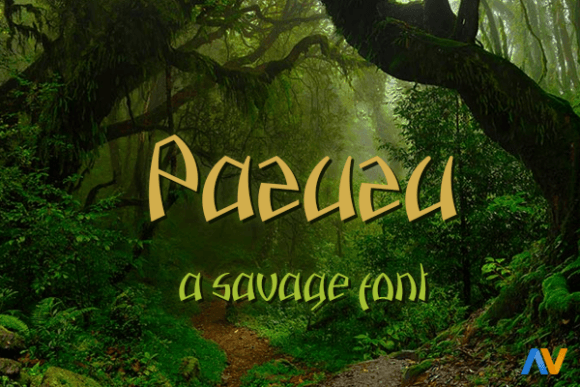 Pazuzu: A Unique Display Font for Premium Branding Projects