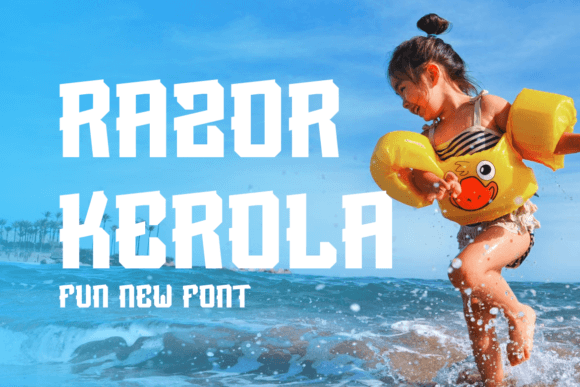 Razor Kerola: A Bold Display Font for Editorial Impact