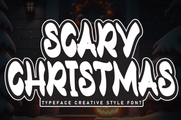 Scary Christmas: The Handwritten Display Font for Seasonal Campaigns
