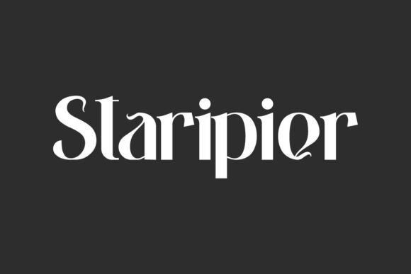 Staripier: The Modern Serif Display Font for Scroll-Stopping Campaigns