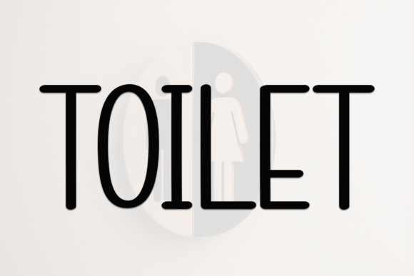Toilet Typeface: The Bold Display Font for High-Impact Campaigns
