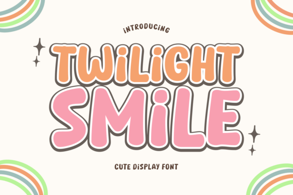 Twilight Smile: A Display Typeface for Editorial Charm