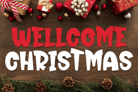 Wellcome Christmas: A Premium Display Font for Festive Branding